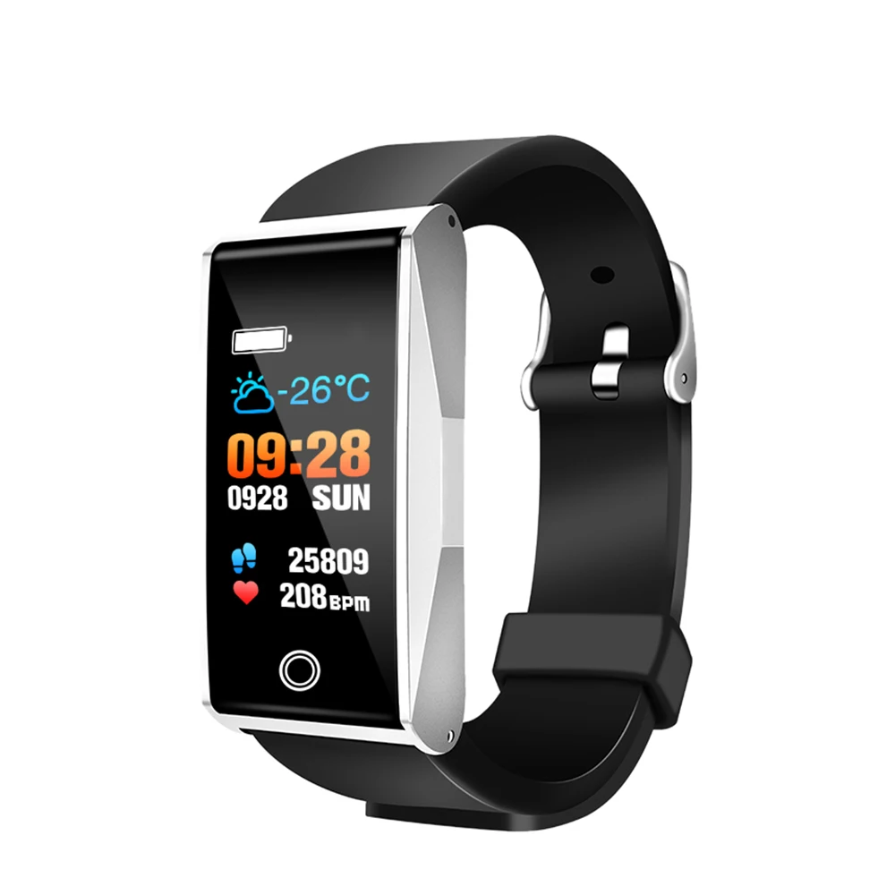 

Smart Bracelet IP67 Waterproof Fitness Tracker Bluetooth 4.0 Wristband Heart Rate Blood Pressure Monitor Smart Watch Men Women