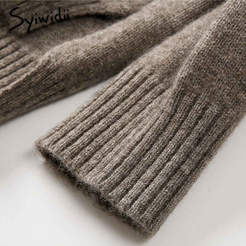 Свитер женский зимний в полоску с длинным рукавом оверсайз 2021 | Женская одежда