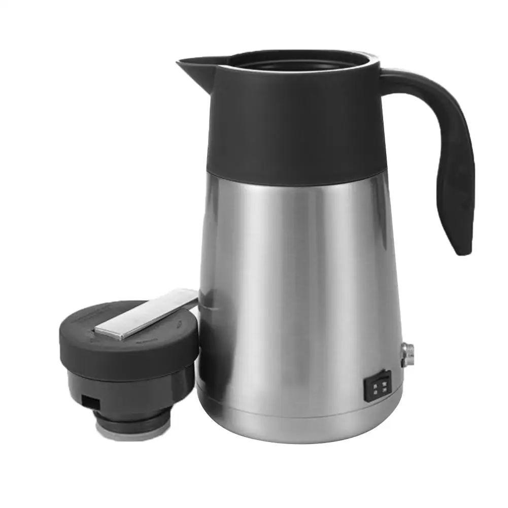 

1300ml Auto Car Heating Cup 12V 24V Car Boiling Mug Electric Kettle Boiling Vehicle Thermos With Car Cigarette Lighter Plug