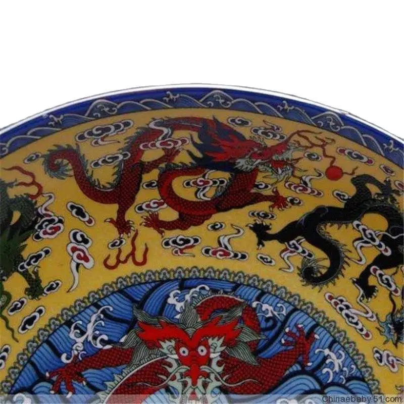 Разное Антиквариат в античном стиле керамическая эмалированная пластина Kowloon|plate