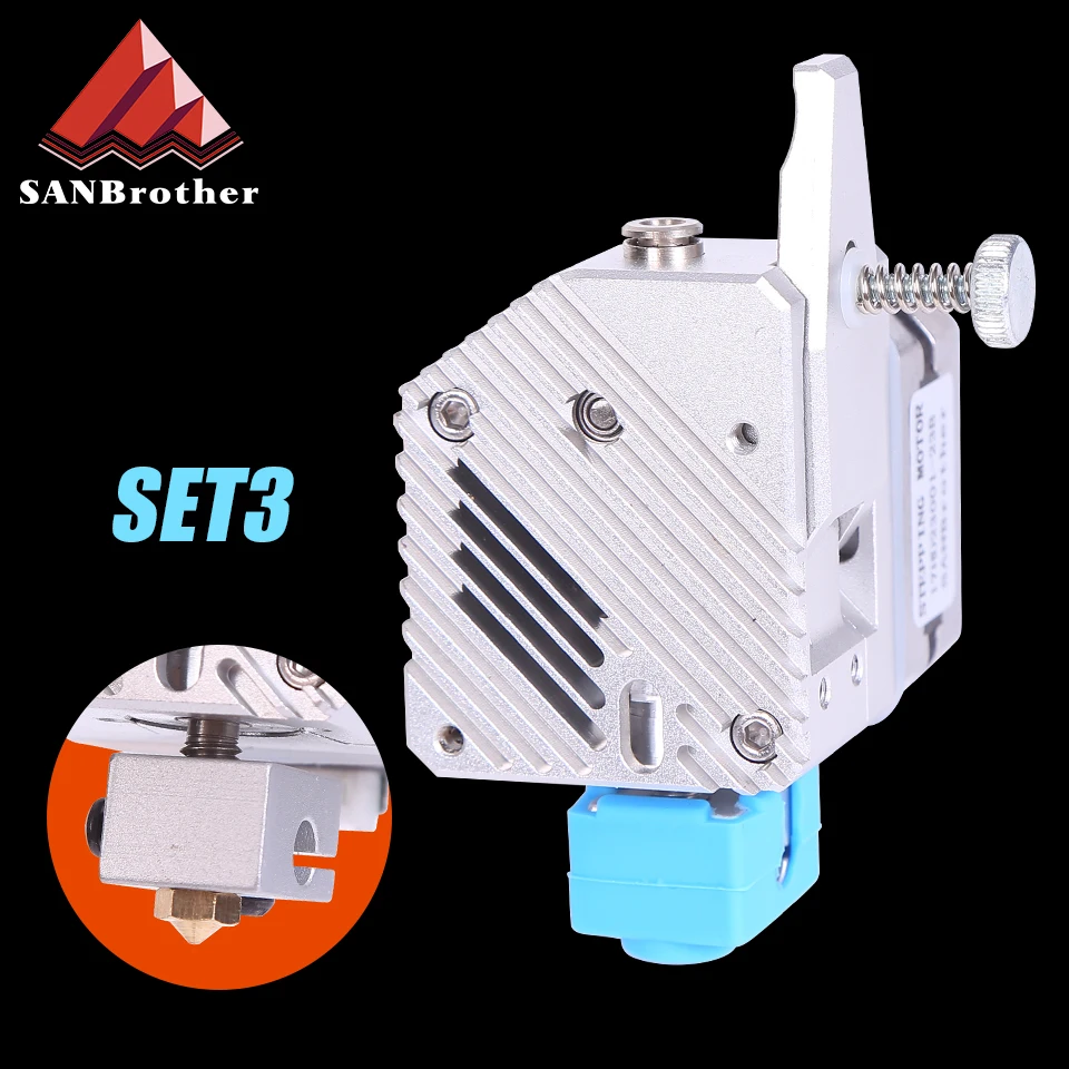 Высококачественный двухступенчатый полностью металлический экструдер Bmg