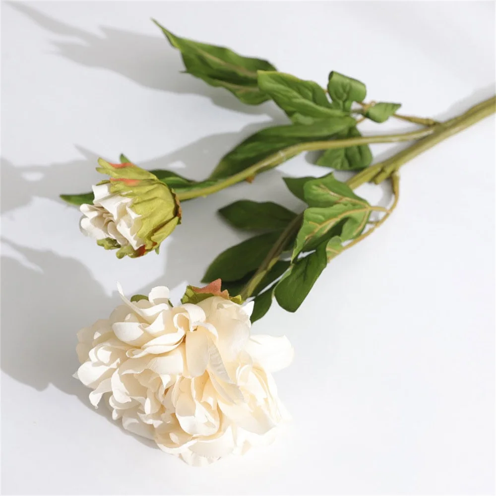 

Artificial High-quality Bright Artificial Flowers 2 Silk Flowers Family Hotel Wedding Decoration home garden outdoor desk decor