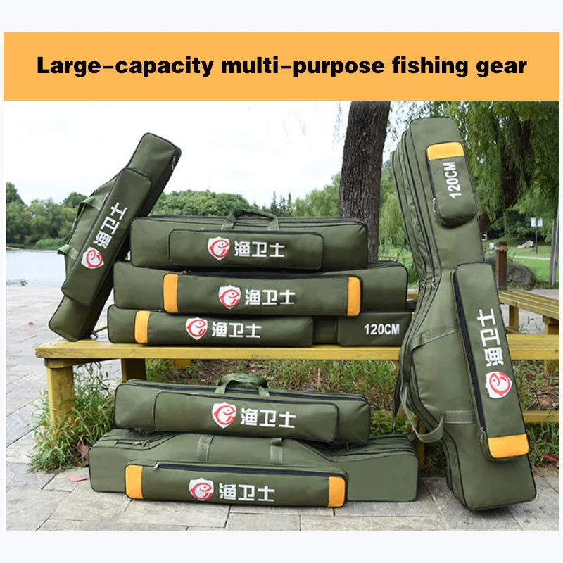 Портативная сумка для рыбалки отдыха из 2/3 ткани Оксфорд рыболовных снастей