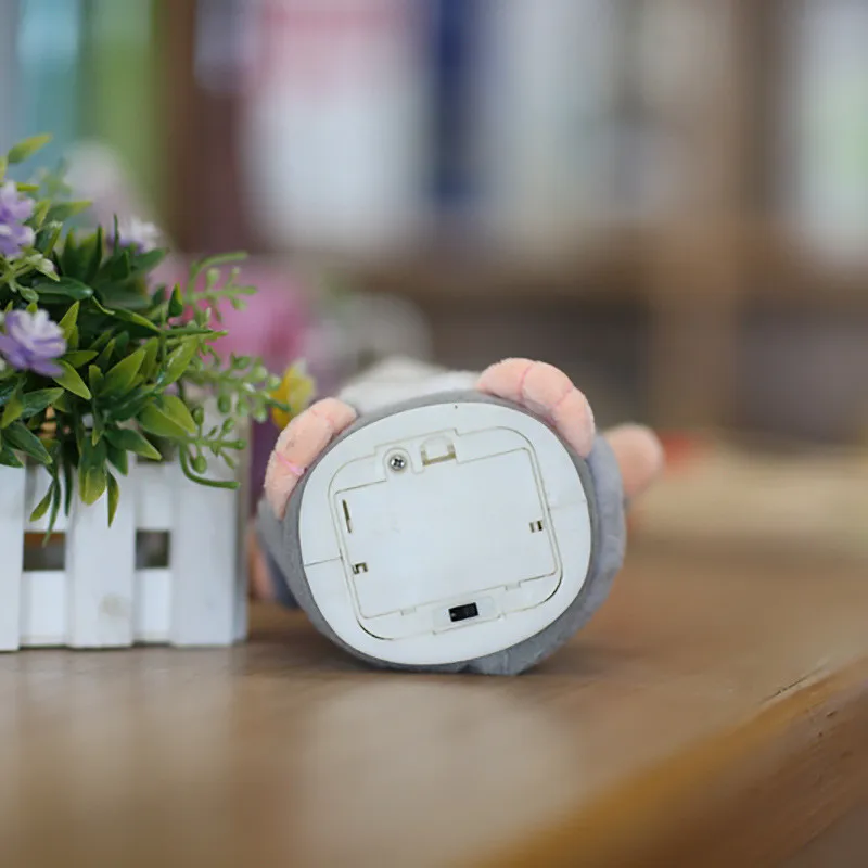 15 см милый говорящий хомяк домашнее животное плюшевая игрушка звук запись повтор