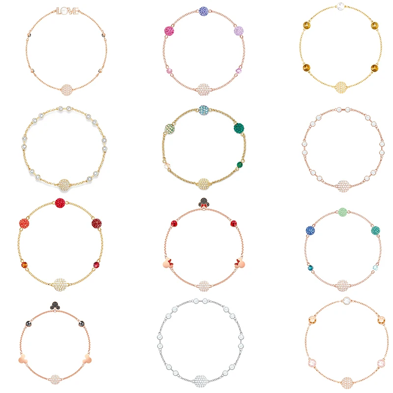 

Fashion Lady Jewelry Bracelet Crystal Variety Charm Bracelet Lady Banquet Jewelry Gift Christmas Jewelry Charm Jewelry Bracelet