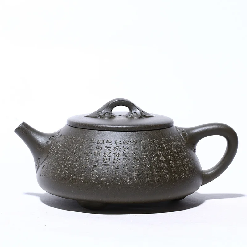 

Yixing purple clay teapot famous craftsman's manual experience