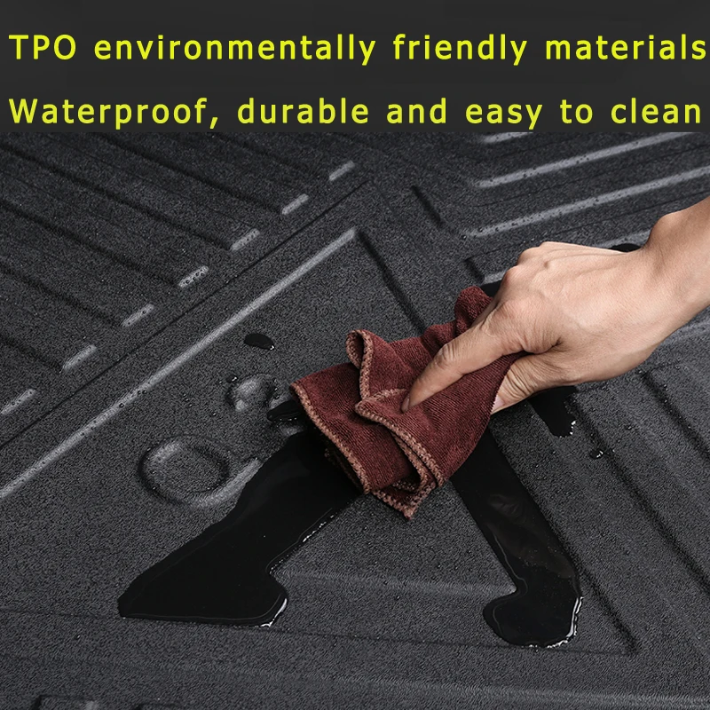 For Subaru Forester SK SJ Outback 2013 To 2021 Boot Mat Rear Trunk Liner Cargo Floor Tray Carpet Guard Protector Car Accessories |