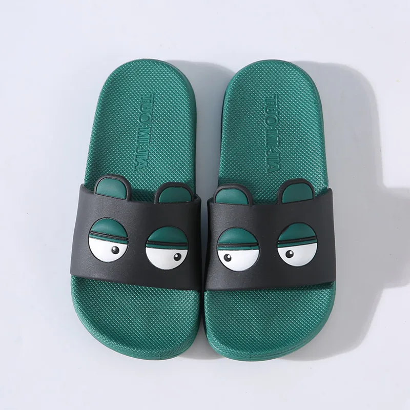 

Children's Slippers Summer Girls Sandals Home Indoor Non-slip Breathable Soft Princess Baby Boy Child Male Home Kids Slippers