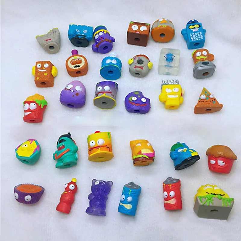Mixed batch 10 шт. популярный мультфильм Аниме Фигурки игрушки горячий мусор и Лось гроссери модель игрушки куклы Дети Рождественский подарок - Цвет: Mixed batch