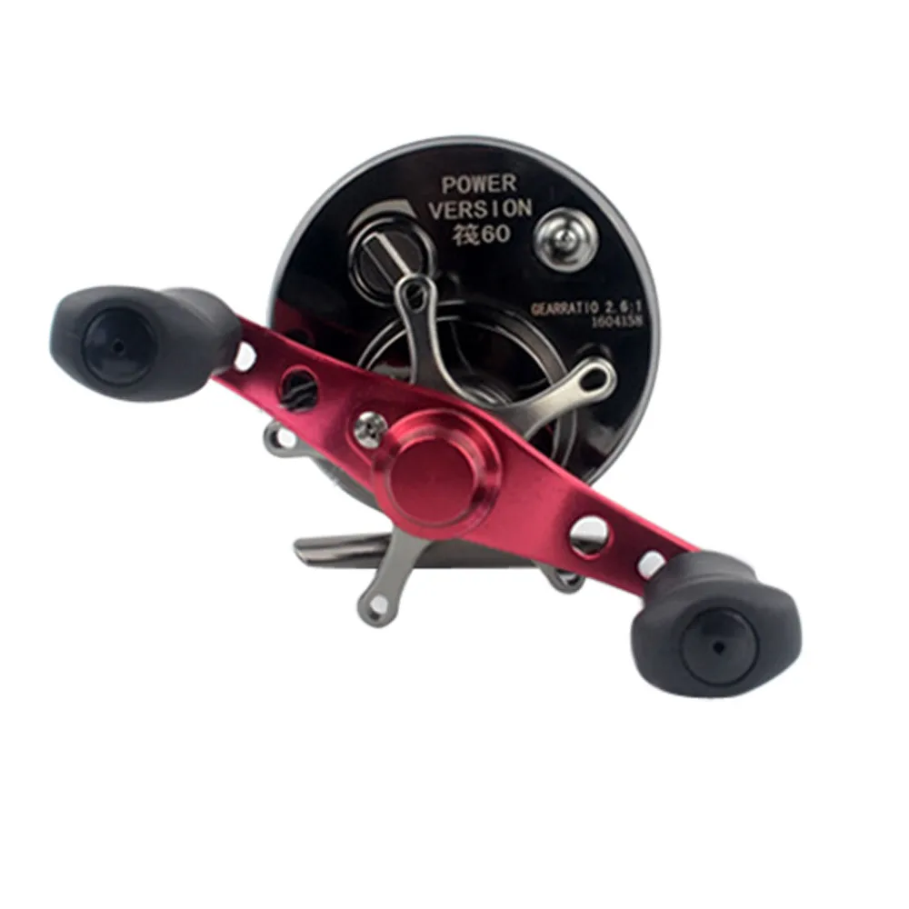 

Metal Aluminum Alloy Material Fly Fishing Reel Left/Right Interchangeable Front-end Fishing Raft Wheel