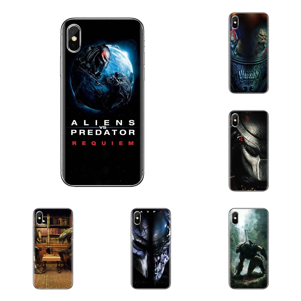 Чужой против Хищника силиконовый кожаный чехол для телефона samsung Galaxy S2 S3 S4 S5 мини