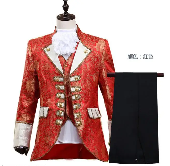 Король Принц Средневековый Ренессанс Для мужчин Косплэй Детский костюм для