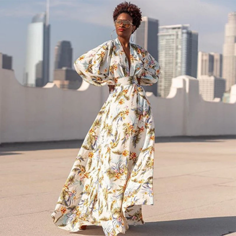

Za women 202021 spring long sleeve print digital print dress kpytomoaing femme longue jacquemusing shein official магазин store
