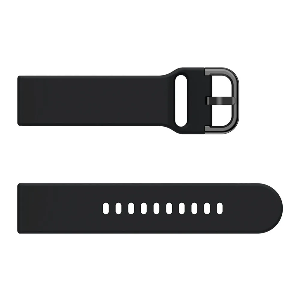 Soft silicone 20mm Watch strap for Samsung Galaxy Watch Active Original Bands Galaxy 42mm gear S2 bip Smart Wristbands Watchband