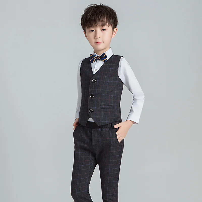 Детский официальный костюм красивый для мальчиков вечевечерние НКИ пианино