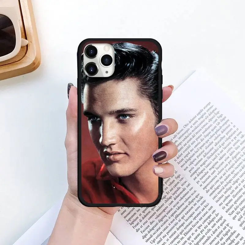 

Elvis Presley Kiss Singer Phone Case for iPhone 11 12 pro XS MAX 8 7 6 6S Plus X 5S SE 2020 XR Luxury brand shell funda coque