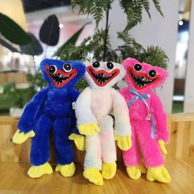 

40cm Huggy Wuggy Plush Toy Poppy Playtime Game Character Plush Doll Horror Toy Scary Toy Personality Soft Toy For Kids