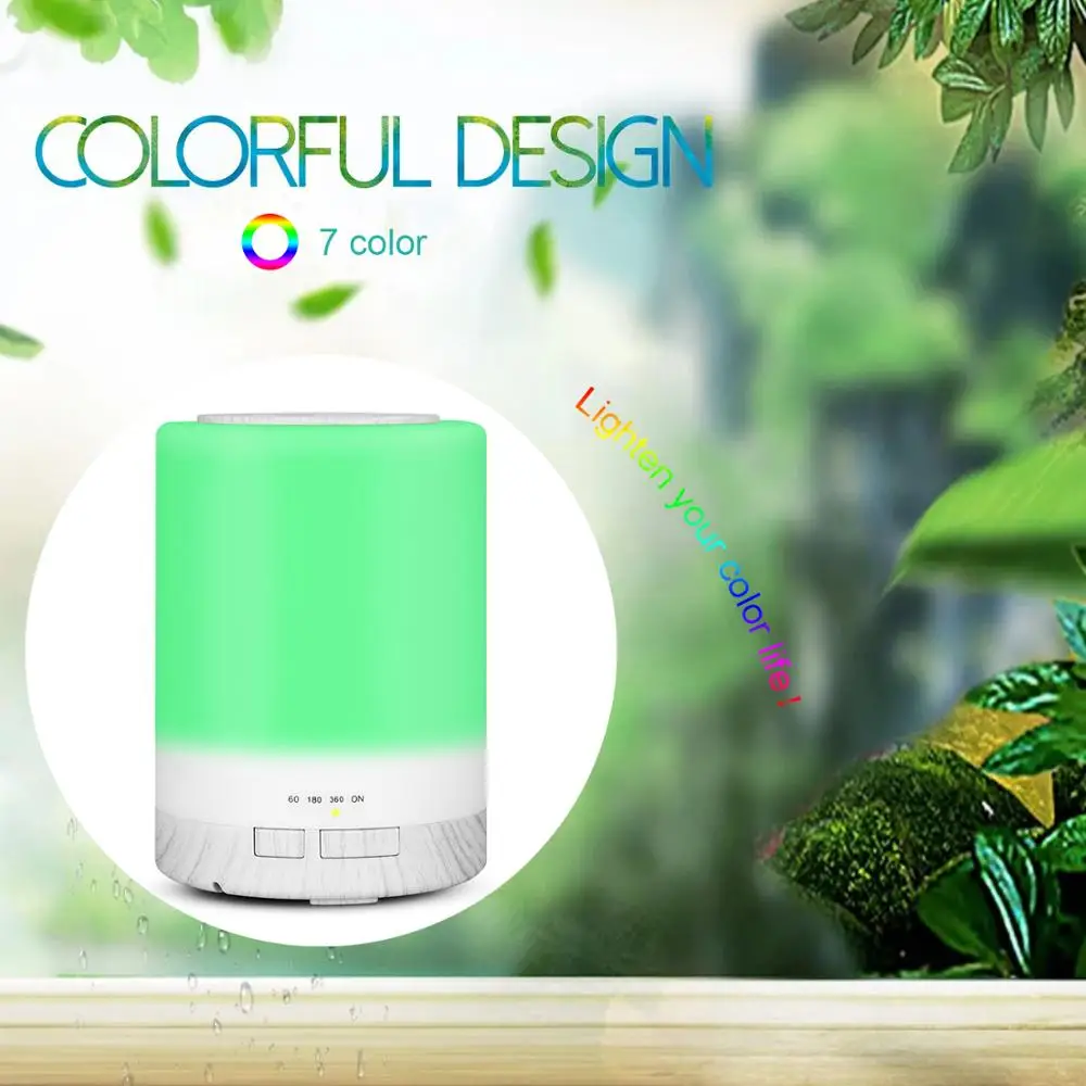 NMT 037 Air Humidifier USB Charging Ultrasonic Essential Oil Aroma Diffuser With Night Light For Home Office | Бытовая техника