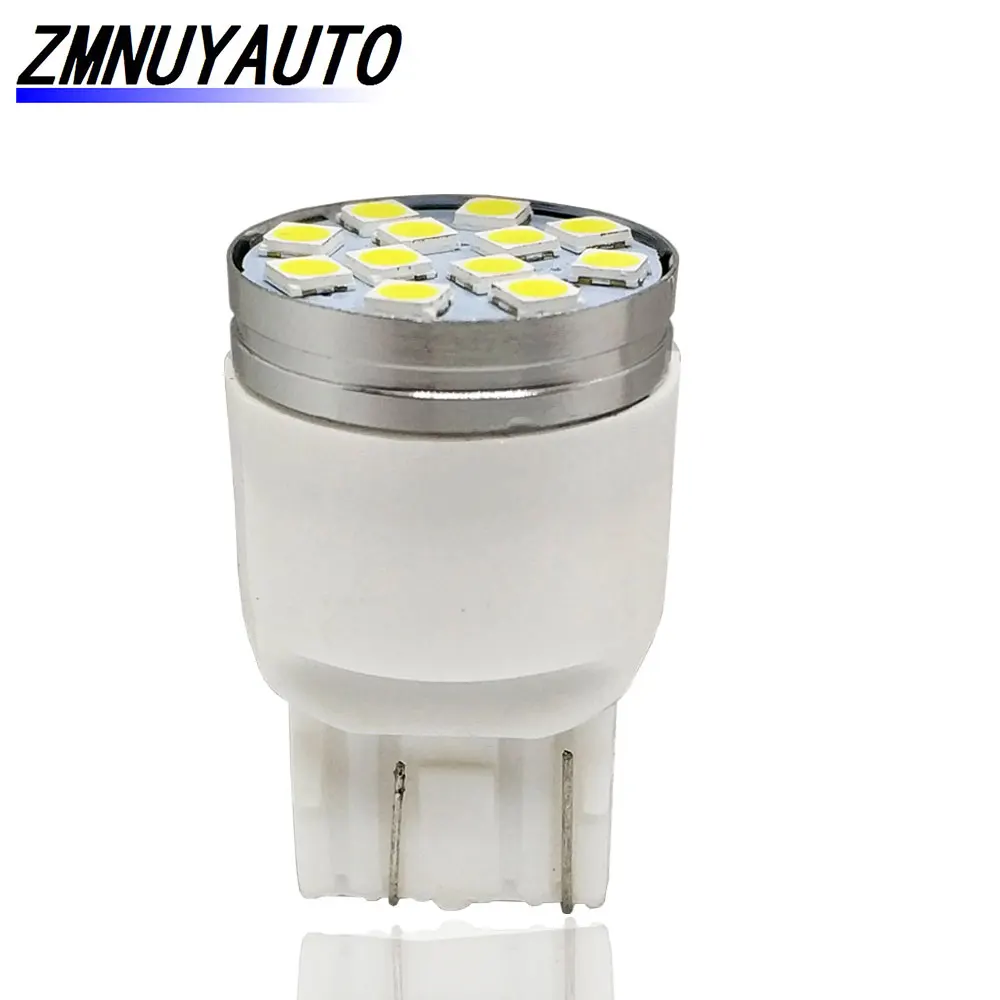 1 шт. T20 светодиодный W21/5W 7443 7440 W21W светодиодные лампы WY21W 12SMD 3030 автомобильные поворотники Автомобильная Лампа Белый Красный Желтый Янтарный 12 В