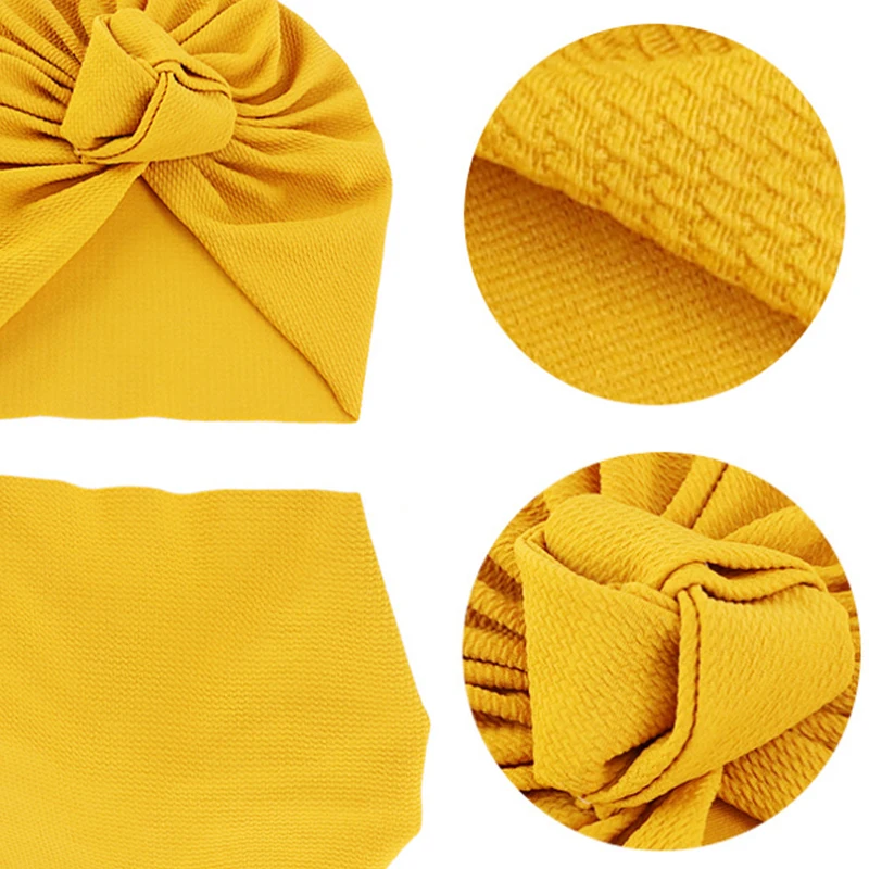 

Fashion Women Turban Bonnet Soild Color Top Knot Inner Hijab Caps African Twist Headwrap Ladies Head Wraps India Hat Hijabs Cap