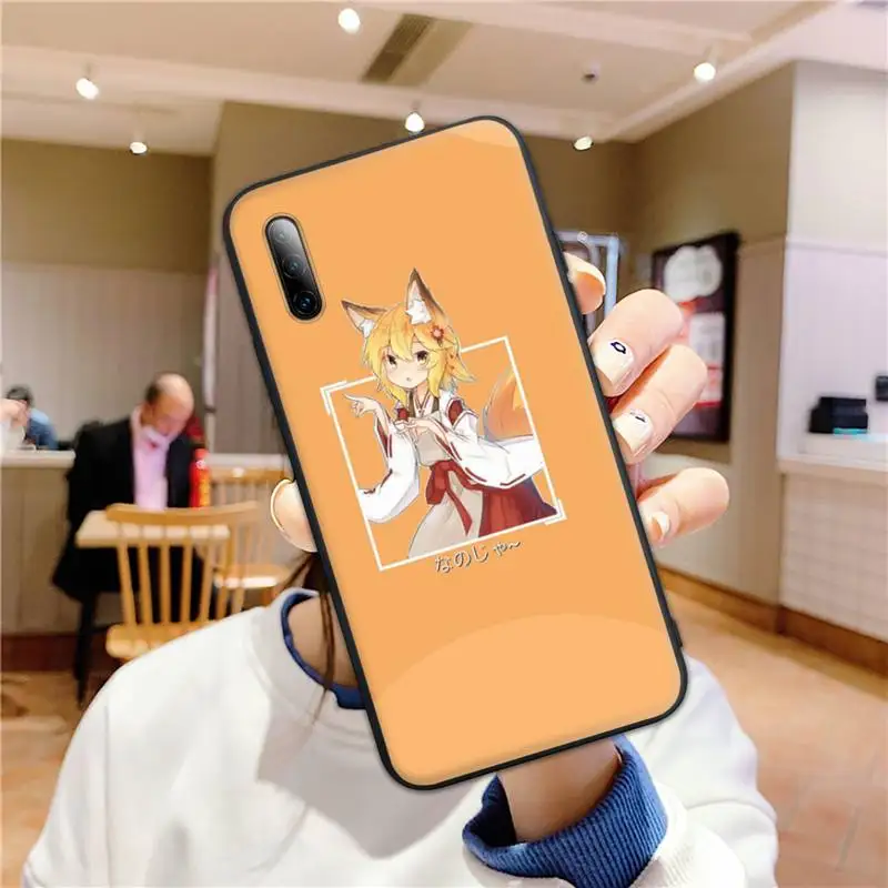 

Anime the helpful fox senko san Phone Case for redmi 5 plus 6A 7A 8A 9A note 7 8T 9S Black Soft pro max nax fundas cover