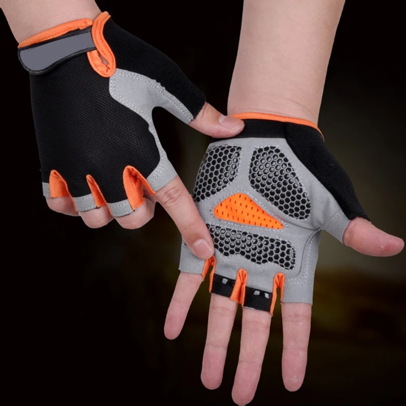 

Cycling Gloves MTB Road Riding Gloves Anti-slip Camping Hiking Gloves Gym Fitness Sports Bike Bicycle Glove Half Finger Men