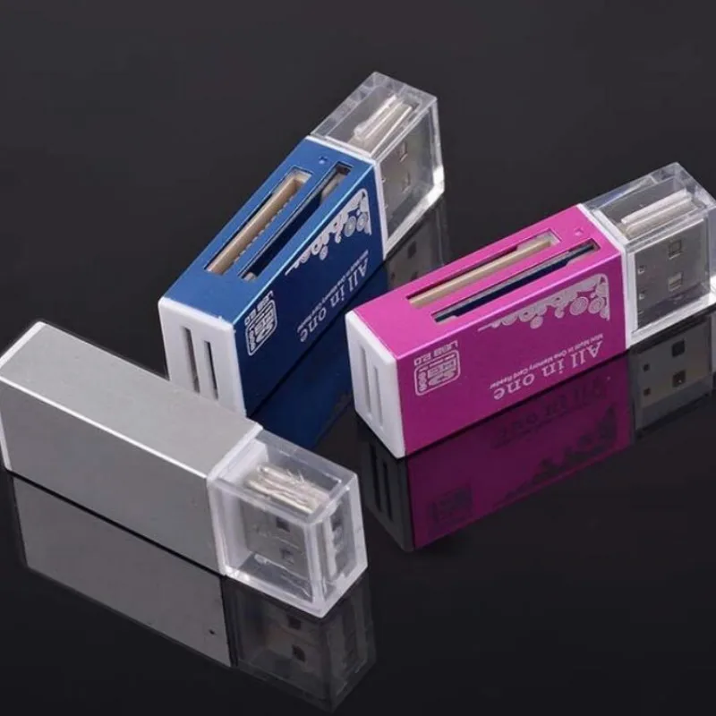 Кардридер 4 в 1 алюминиевый корпус кардридер usb 2 0 все одном высокоскоростной