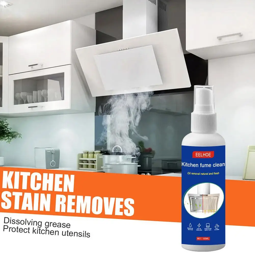

Eelhoe 30/50ml Professionl Kitchen Oil Stain Cleaner Range Hood Cleaner Heavy Oil Stain Cleaner Heavy Oil Stain Cleaner