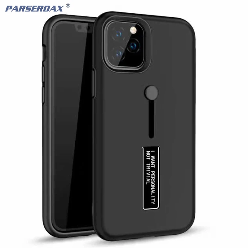 Складной чехол для Apple iPhone 11 Pro Max X XS XR 8 7 Plus 6 6S 5 с петлей противоударный телефона 10