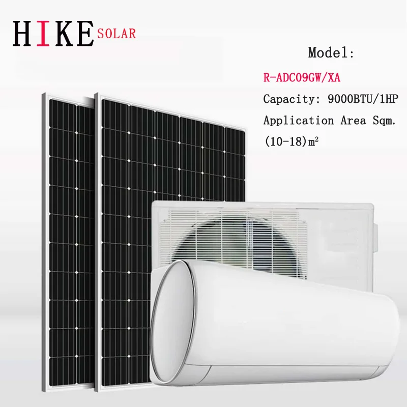 Кондиционер Hikesolar 9000BTU 1HP ACDC на солнечной батарее aire acondicionado недорогой Солнечный