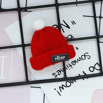 

Шапочка для кукольного аксессуара, размер OB11, Molly Body9 GSC, можно носить в стильной праздничной шерстяной шапочке с универсальной рождественск...