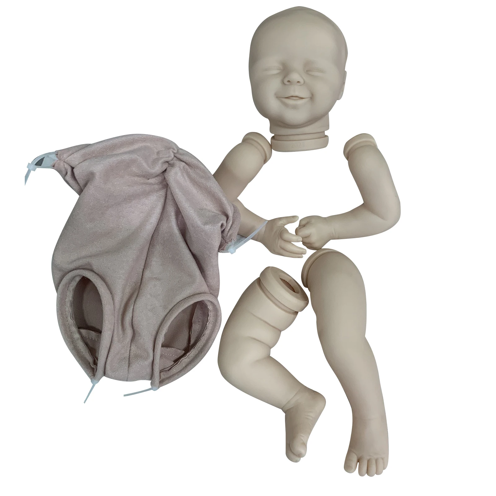 

18 дюймов новорожденный обучающий портативный домашний мягкий на ощупь подарок для детей моделирующая кукла-реборн комплект виниловых укра...