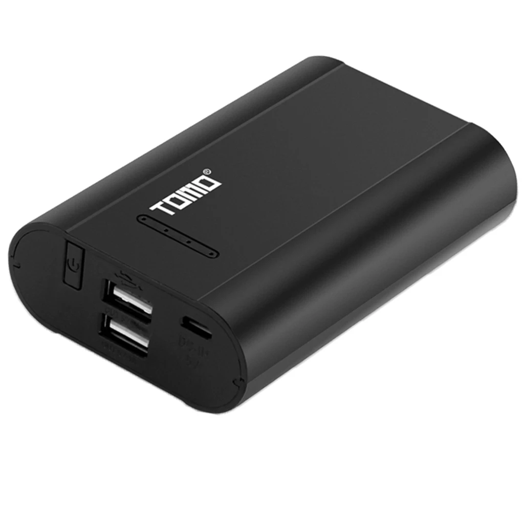 black TOMO P3 двойной usb порт DIY Банк питания коробка, 3X18650 зарядное устройство для iPhone, iPad, htc, мобильный телефон и многое другое - Тип штекера: black