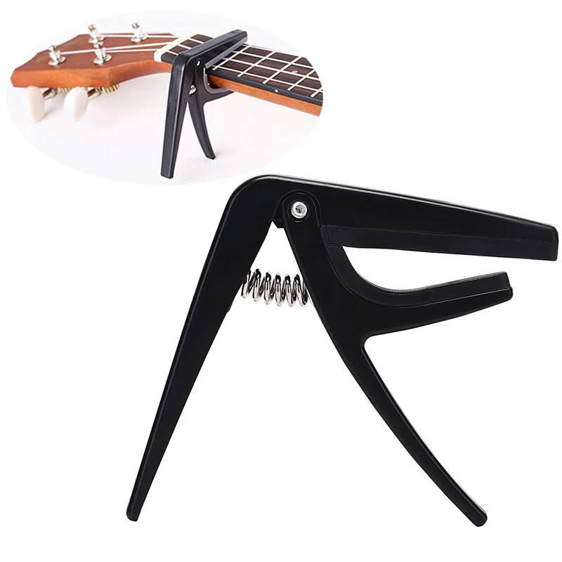1pcs kunststoff gitarre capo für 6 string akustische klassische elektrische guitarra tuning clamp musical instrument zubehör free global shi