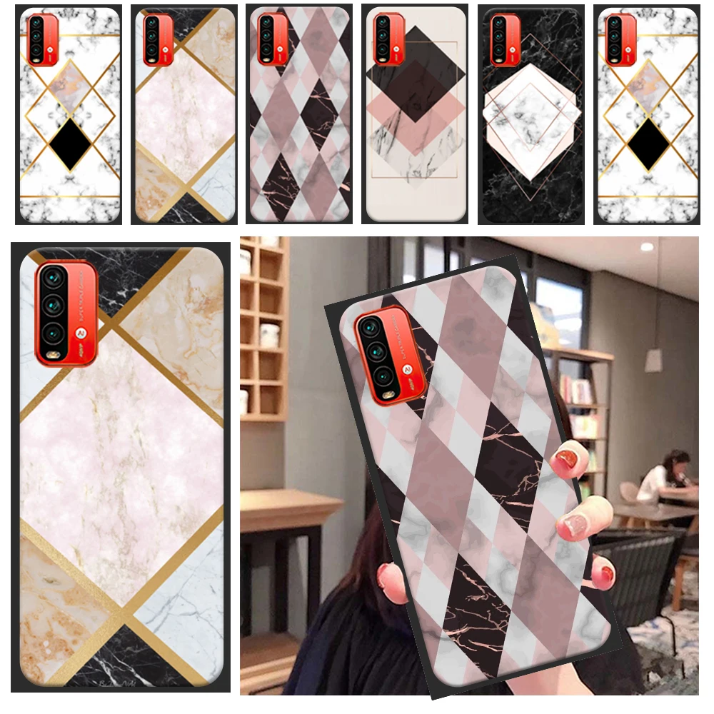

Gorgeous Marble Phone Case For Xiaomi Redmi Note 10T 10S 10 Pro MAX Note 9T 9 9S Pro MAX 5G Back Cover Coque Carcasa Funda