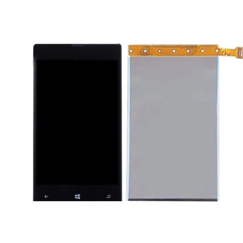 Оригинальный ЖК дисплей для Nokia Lumia 520 сенсорный экран дигитайзер в сборе с рамкой