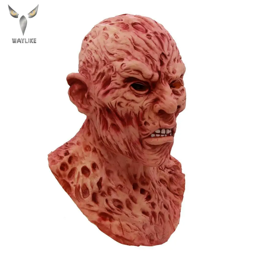 Waylike реалистичный костюм для взрослой вечеринки маска макияжа Делюкс Фредди