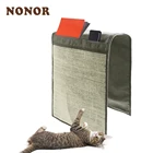 Когтеточка для кошек NONOR, когтеточка из силя, игрушка в виде кошачьих лап, скребок для ногтей, защита для дивана и мебели, искусственная когтеточка для кошек