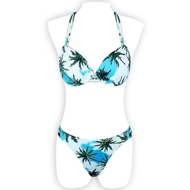 Бикини, сексуальный купальник для женщин, купальник ручной вязки, бандаж, кокосовое дерево, купальник для женщин,, купальный костюм с открытыми плечами