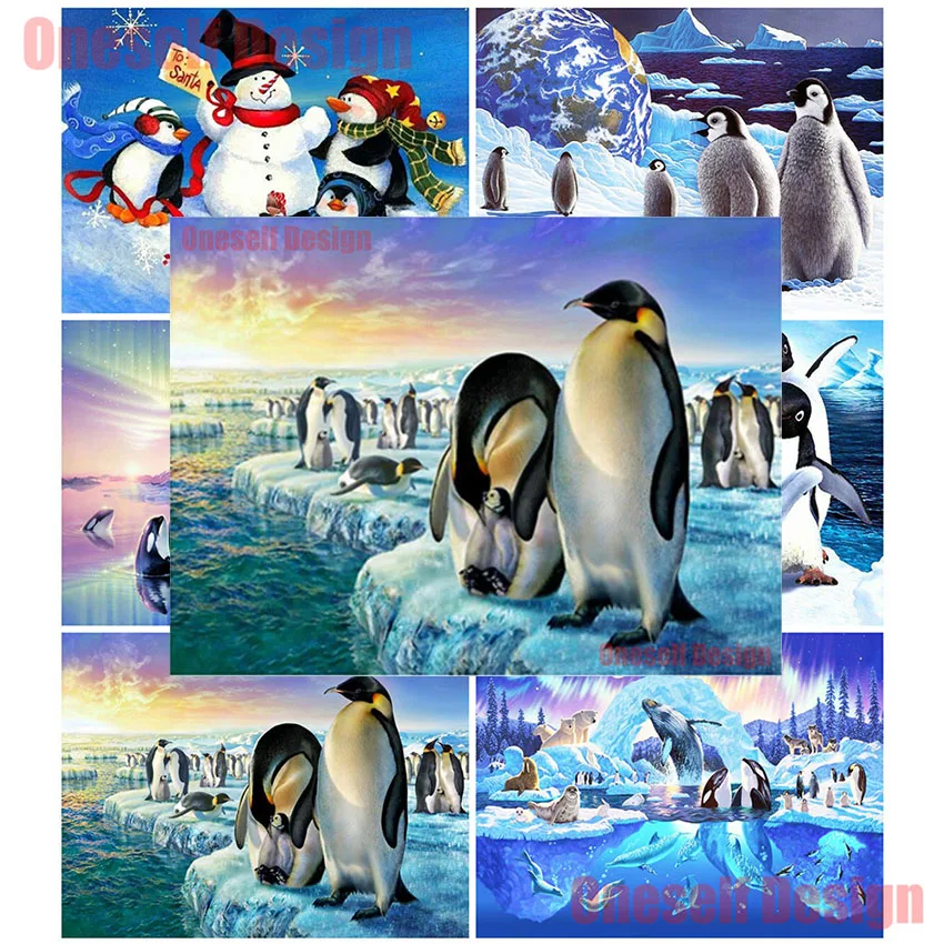 

5d diamond cross stitch penguin 5d diamond painting full square penguin diy diamond embroidery sale penguin 5d diamond art kit