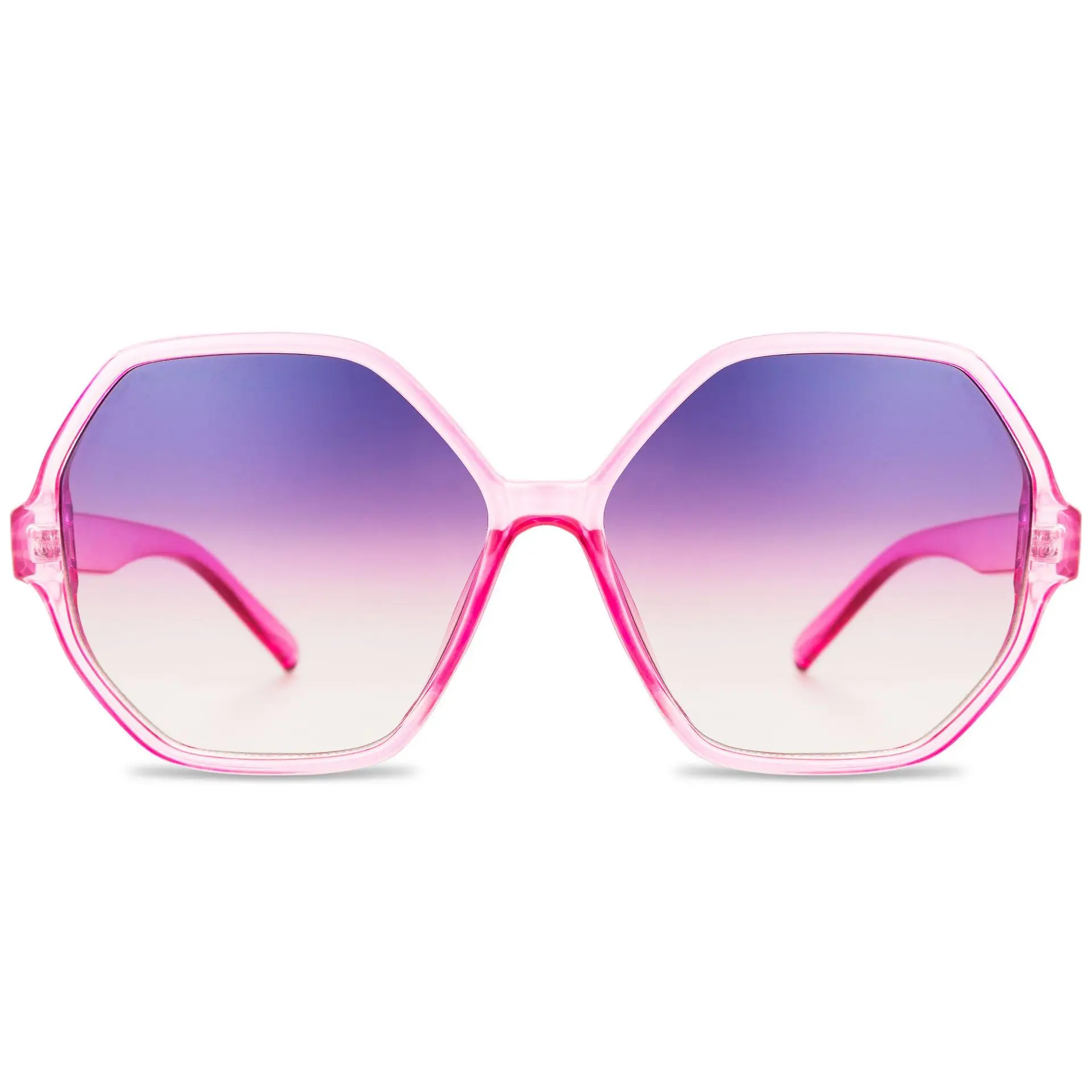 

Retro Glasses Polygon Irregular Big Frame Brand Designer Sunglasses Fashion Eyeglasses