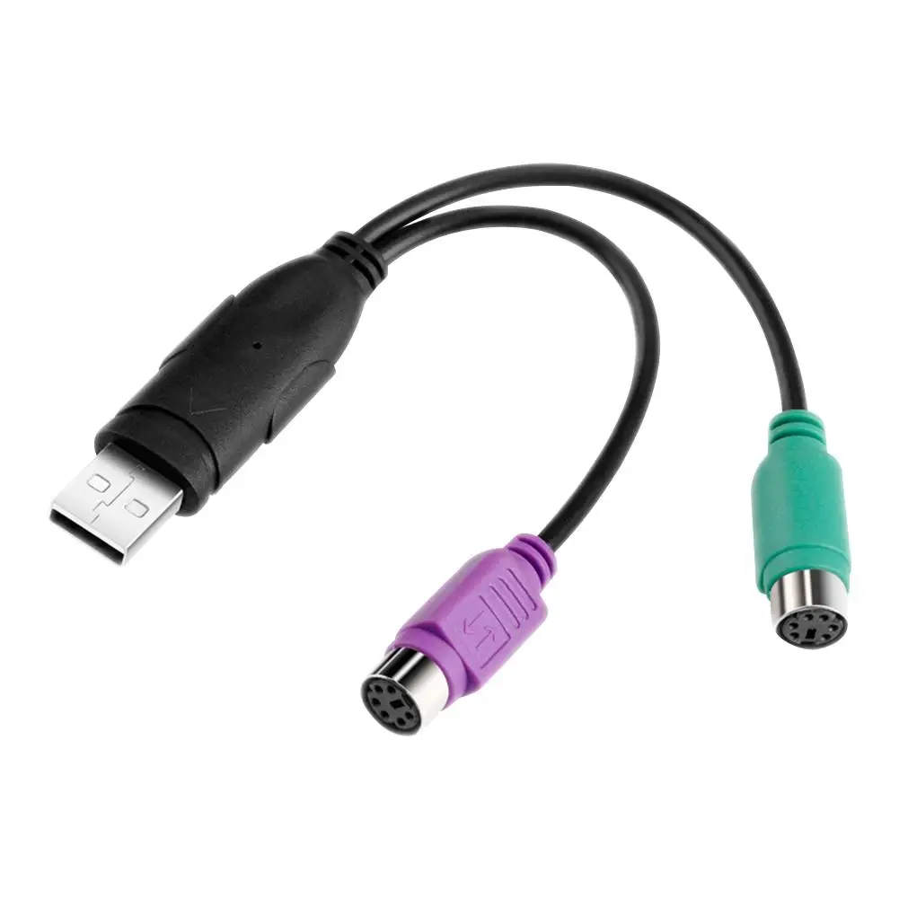 Кабель-переходник с USB на PS/2 PS2 Папа-мама | Компьютеры и офис