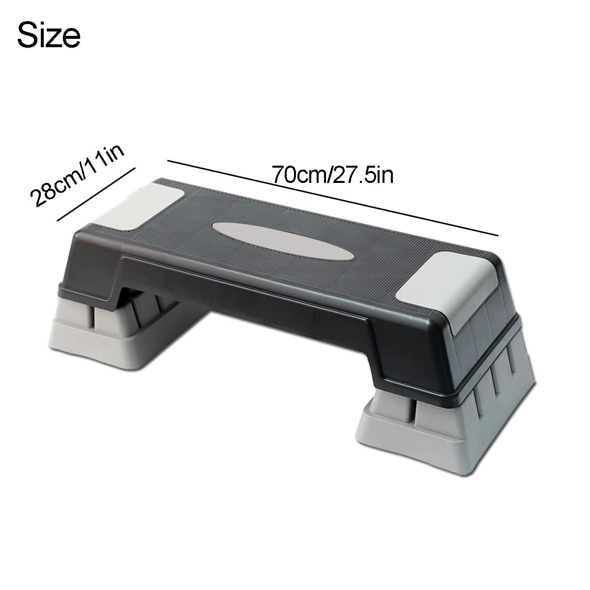 

200KG Fitness Aerobic Step 3 Level Adjustable Non-slip Cardio Yoga Pedal Stepper Gym Workout Exercise Fitness Step Equipment