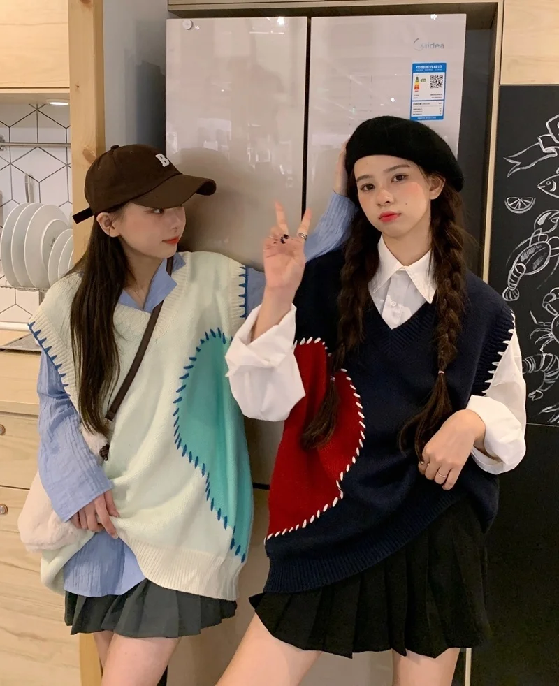 

Price ~ Retro Love Vest Jacket