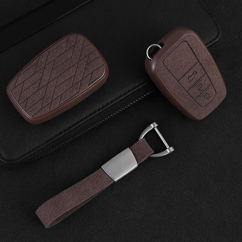 Высокое качество искусственный мех + пластик полное покрытие чехол для ключа