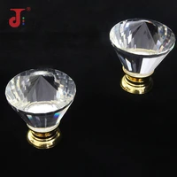 unique high quality single hole glass cabinet pulls kitchen door handles for furniture handle cabinet crystal furniture handles