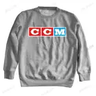 Хлопковая толстовка, мужские толстовки с капюшоном с логотипом Ccm, мужская толстовка с круглым вырезом, модные мужские толстовки, Новое поступление, Мужская брендовая Толстовка shubuzhi