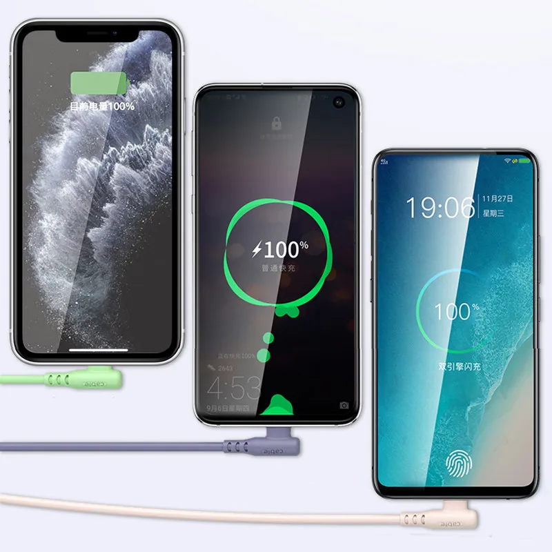 3 в 1 силиконовый кабель Micro USB Type C 8pin для iPhone 11 Xr 8X7 6 6S Plus iOS 10 9 8 Samsung Nokia кабели