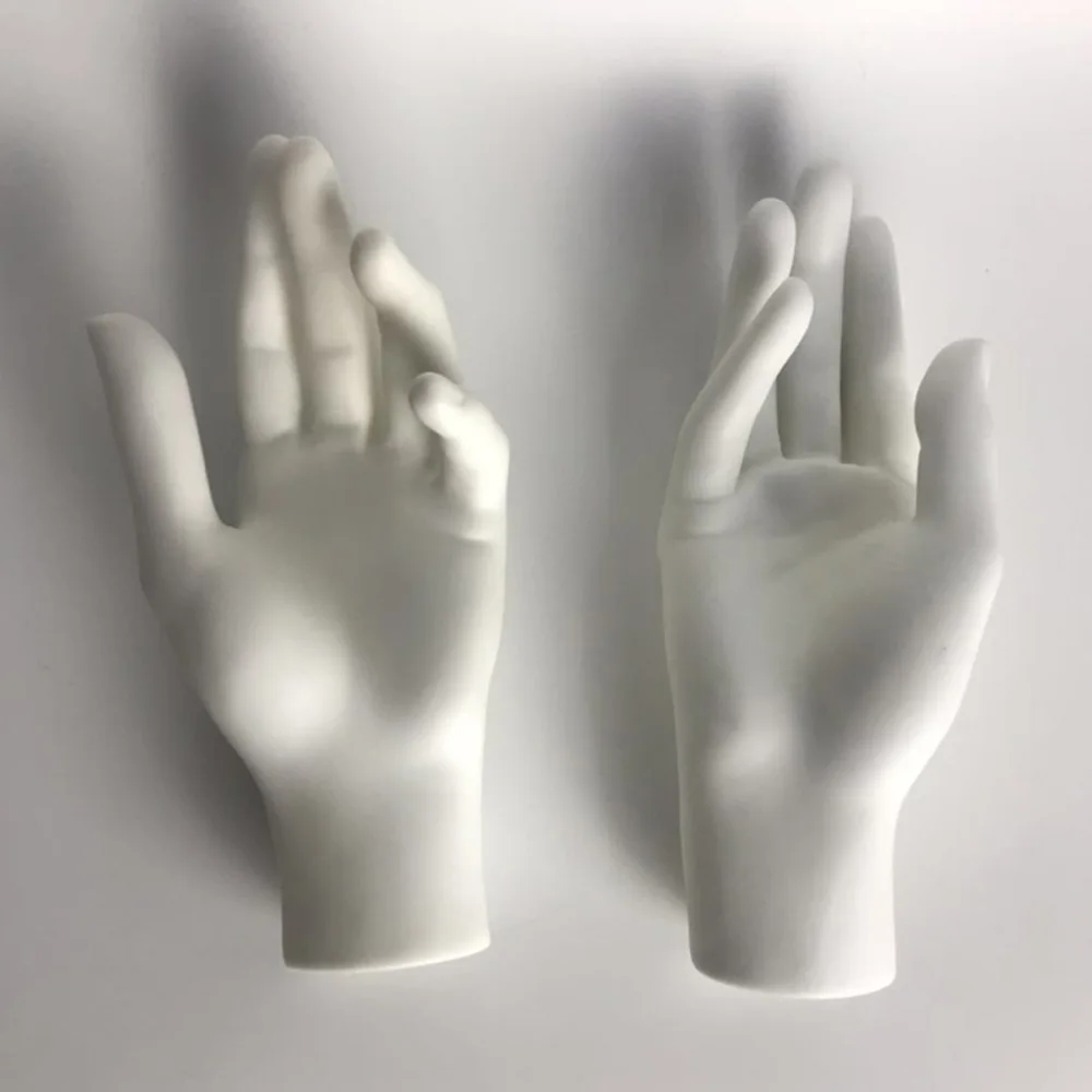 1 пара модных женский манекен руки для ювелирных изделий Дисплей Базовые Женские
