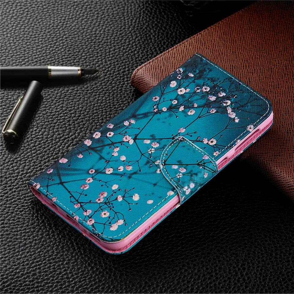 Кожаный бумажник флип карты держатель телефона чехол с подставкой для samsung galaxy S10